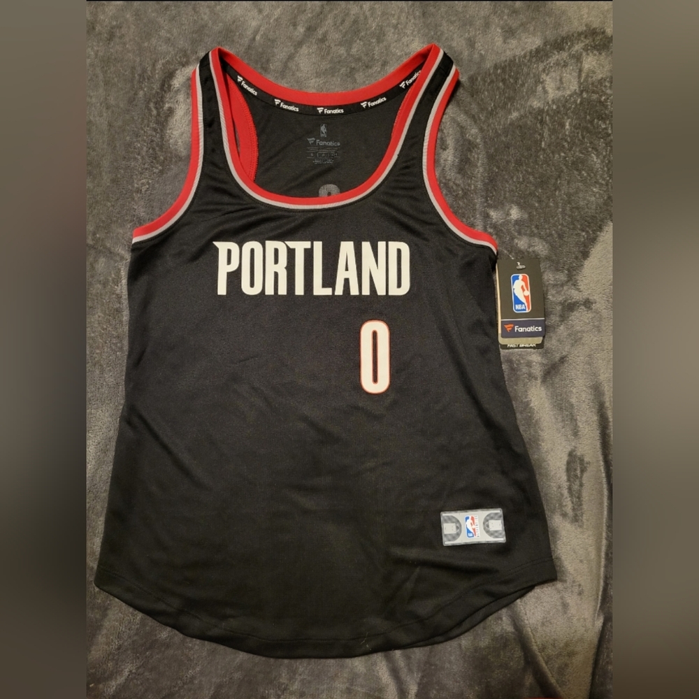 New Womens Portland Trailblazers Jersey Size Small